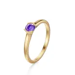 Złoty pierścionek z tanzanitem AJPZ_089 Złoty pierścionek z tanzanitem AJPZ_089